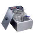 Good Quality Industrial (Ce) 1-Tank 1-Basket Industrial Deep Fish And Chips Fryers